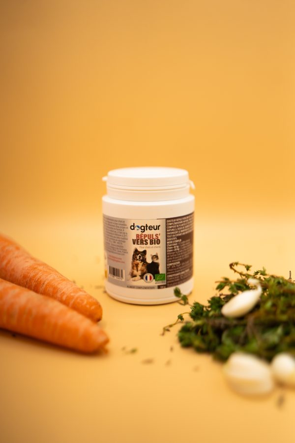 Dogteur Répuls' vers Bio Chien et Chat 100 g – Image 4
