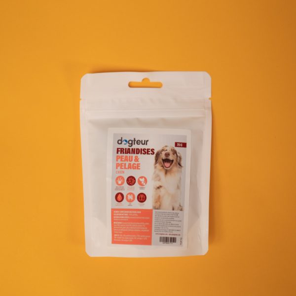 Dogteur Friandises Chien Peau et Pelage 70 g – Image 4